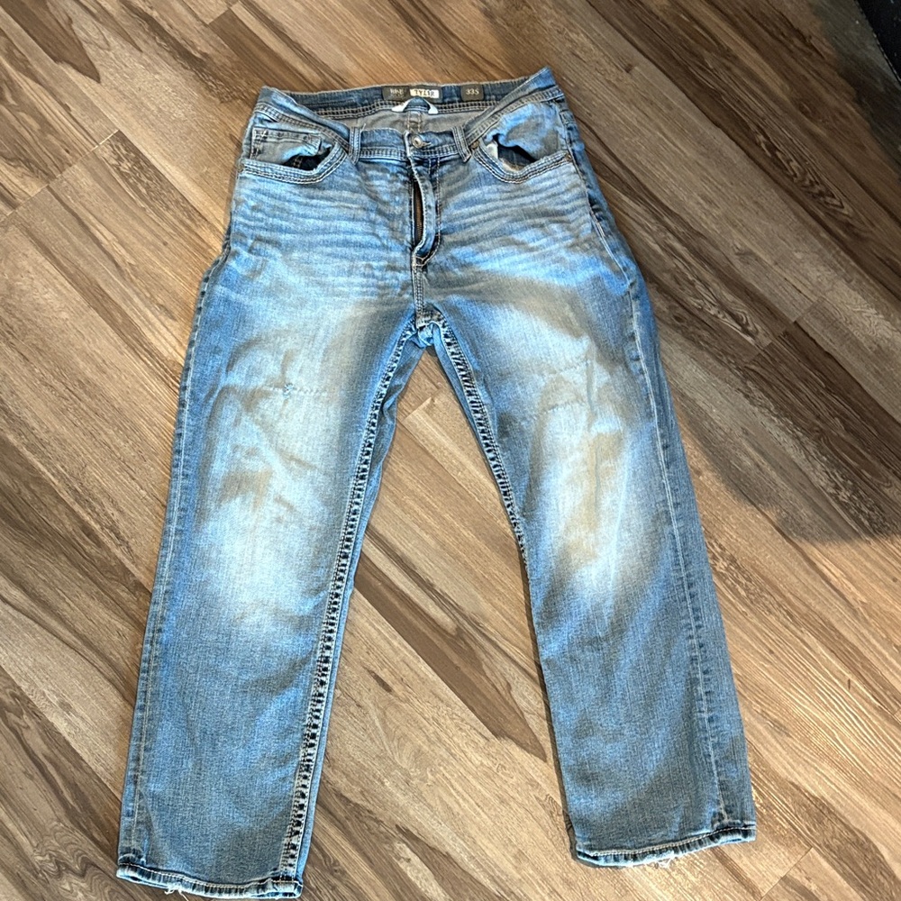 BKE Light Blue Relaxed Men's Jeans